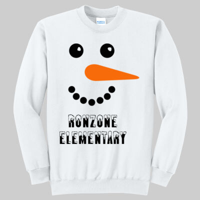 Adult Crewneck - Winter Holidays - Snowman Thumbnail