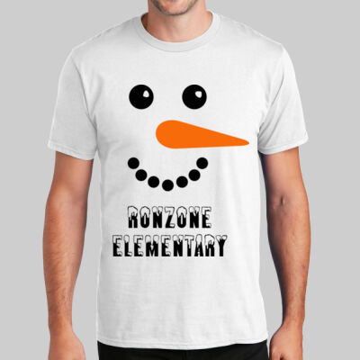 Adult T-Shirt - Winter Holidays - Snowman Thumbnail