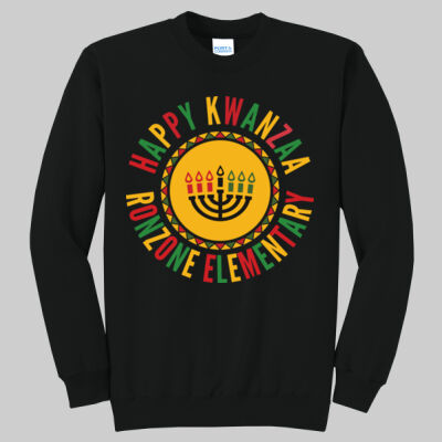 Adult Crewneck - Winter Holidays - Happy Kwanzaa Thumbnail