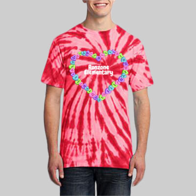 Adult Tie-Dye T-Shirt - Spring - Candy Hearts Thumbnail