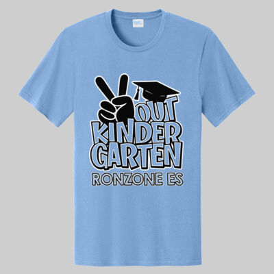 Adult T-Shirt - Peace Out - Kindergarten Thumbnail