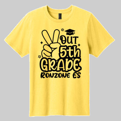 Youth T-Shirt - Peace Out - 5th Grade Thumbnail