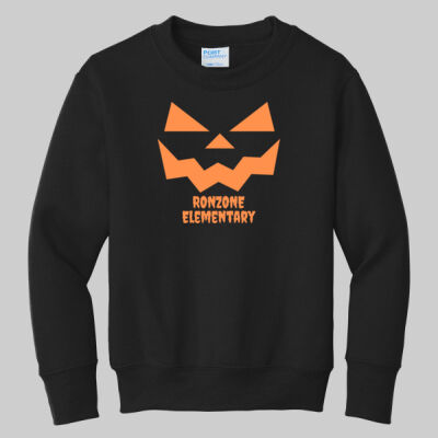 Youth Crewneck - Fall - Jacko Lantern Orange Thumbnail