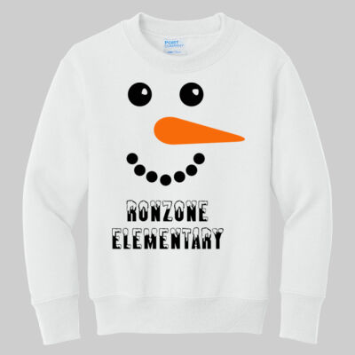 Youth Crewneck - Winter Holidays - Snowman Thumbnail